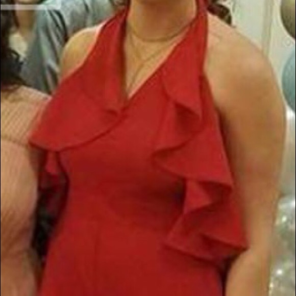 Flirty halter pant suit! - Picture 4 of 6